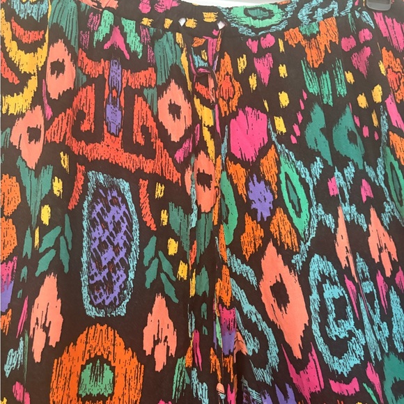 Christian Siriano Multicolor Abstract pants - Picture 2 of 5